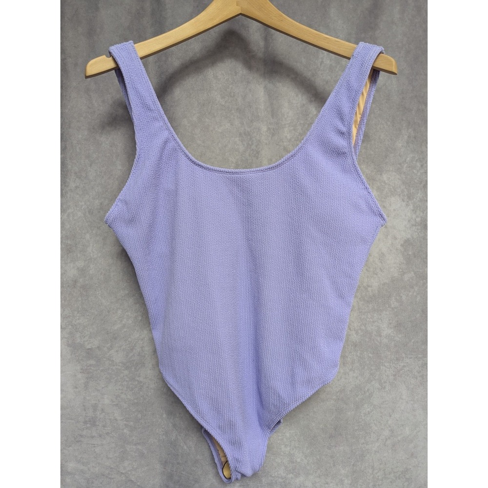 Cotton On Body‎ Size M Womens Purple One Piece Swimsuit (S3)